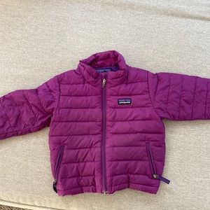 18M Patagonia down puffer jacket